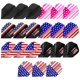 thumbnail image 1 of Alas de dardo Viper de GLD - Pack variado con bandera americana, 1 of 1