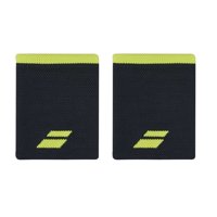 Muñequera Babolat Jumbo Negro Amarillo X2 Tenis Padel