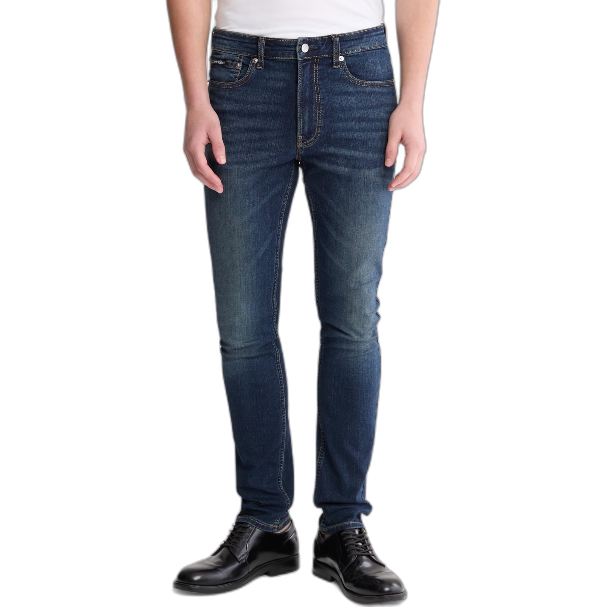 Jean Skinny De Alta Elasticidad Para Hombre Calvin Klein