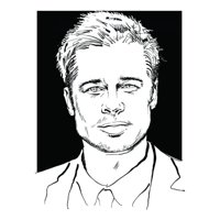 Rienda Libre Graphics - Decomural Brad Pitt Movies Film Ws-33941