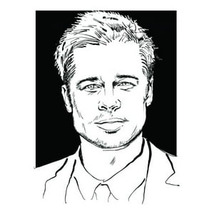 Rienda Libre Graphics - Decomural Brad Pitt Movies Film Ws-33941