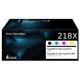 thumbnail image 1 of Cartuchos de tóner VIPSIM 218X – paquete de 4 unidades para impresoras HP 3301, 1 of 7