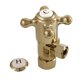 thumbnail image 1 of Llave de paso angular Kingston Brass CD53302BX antiadherente de latón pulido, 1 of 2