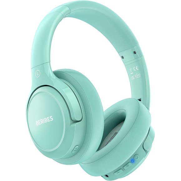 Audífonos BERIBES WH202A Bluetooth 6.0, 65 h, 40 mm, micrófono