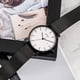thumbnail image 3 of Reloj de pulsera BUREI Fashion Minimalist Analog Date para hombre, 3 of 7