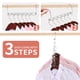 thumbnail image 4 of Organizador de metal Hangers AORAKI que ahorra espacio, paquete de 12 unidades, 4 of 7