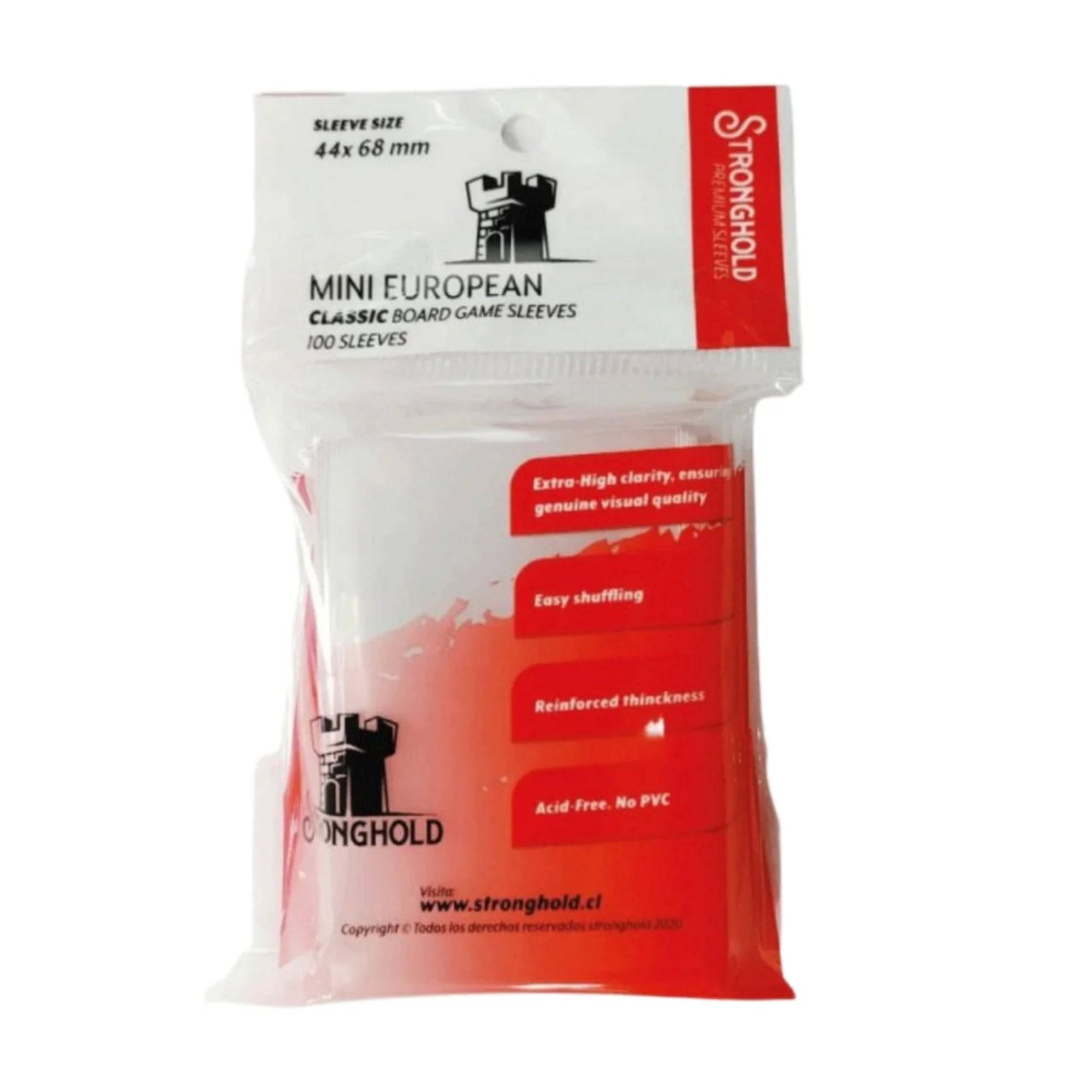 Stronghold Games - Fundas Stronghold Mini European 44x68mm