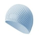 thumbnail image 4 of Gorro De Natación Gorro De Piscina Gorro De Natación Gorro De Natación De Silicona Suave Para Mujeres Y Hombres Azul Claro, 4 of 5