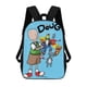 thumbnail image 1 of Doug-theme Backpack, Campus style schoolbag Bookbag with Adjustable Shoulder Straps And Large Zip Compartment, Unisex Travel Bags., 1 of 6