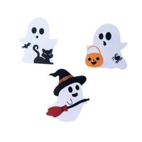 Magideal - Colección De 3 Piezas De Decoración De Fantasmas De Halloween Para La Entrada, La Sala De Estar Y El Escritorio.