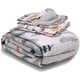 thumbnail image 3 of Quilt Con Piecera Reversible Plumas Superking, 3 of 5