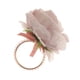 thumbnail image 3 of Servilleteros De Flores Artificiales Servilleteros Rústicos Para Almuerzos Púrpura, 3 of 3