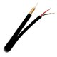 thumbnail image 3 of Cable de circuito cerrado de televisión FiveStarCable RG59, 1000 pies, coaxial siamés, negro, 3 of 6