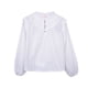 thumbnail image 1 of Blusa Niña Manga Larga Lisa Blanco, 1 of 3
