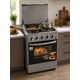 thumbnail image 5 of Cocina a Gas | Color Gris | 4 Quemadores Con Horno 50 Litros | Encendido Electrónico | Diseño Compacto y Moderno, 5 of 5
