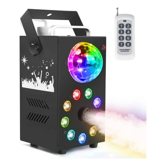 Maquina Humo Niebla Luces Led RGB 700W Fiesta DJ Lau