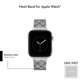 thumbnail image 2 of Correa Nine West para Apple Watch de Malla en Tono Plateado, 2 of 4