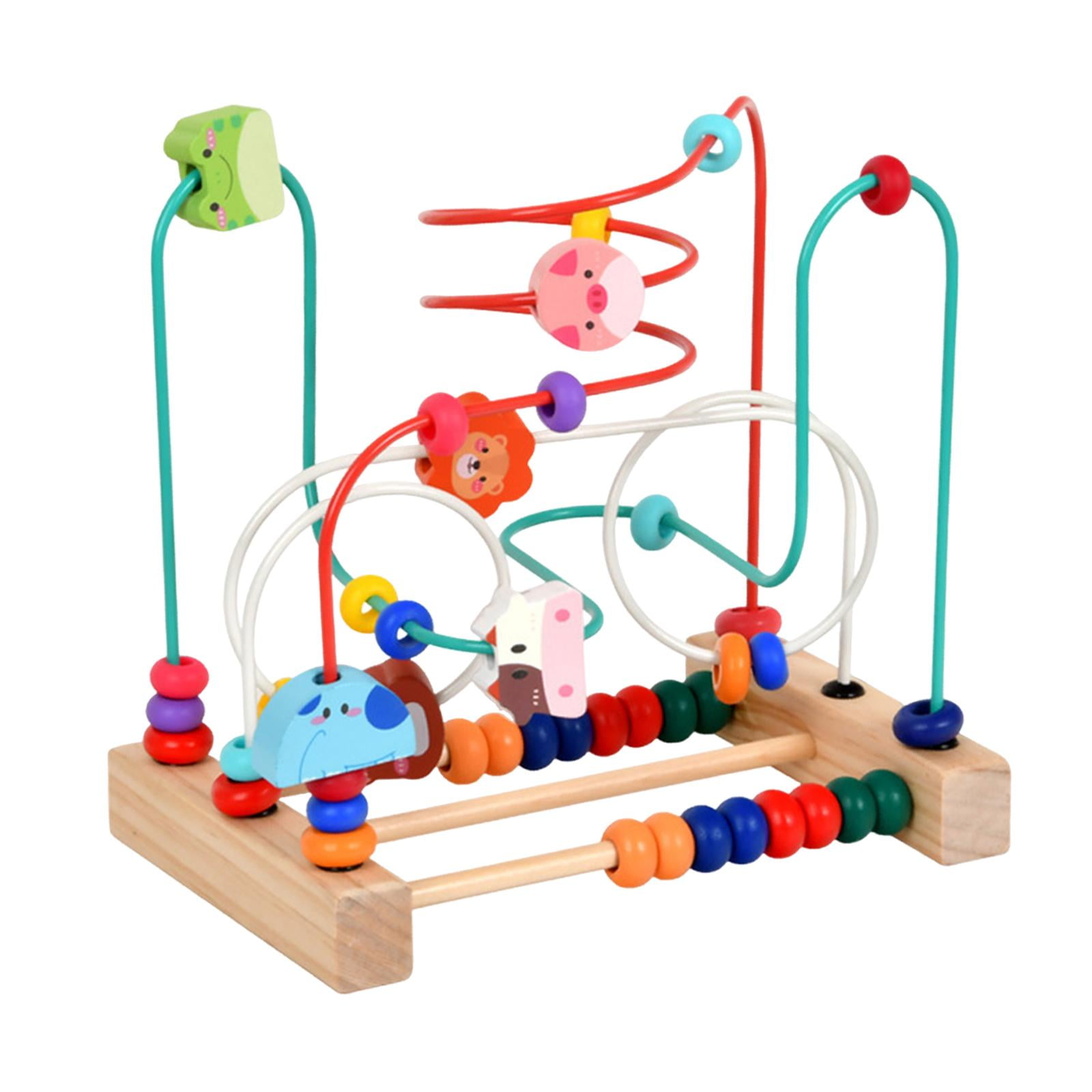 Bothyi - Laberinto De Cuentas, Juguete De Matemáticas, Regalo De Cumpleaños, Razonamiento Espacial Para Niños, Juguete Con Rodillo De Cuentas
