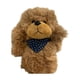 thumbnail image 5 of Funda protectora para cabeza de palo de golf con diseño de perro de peluche, antiarañazos, con dibujos animados, regalo divertido para golfistas, para Café, 5 of 6