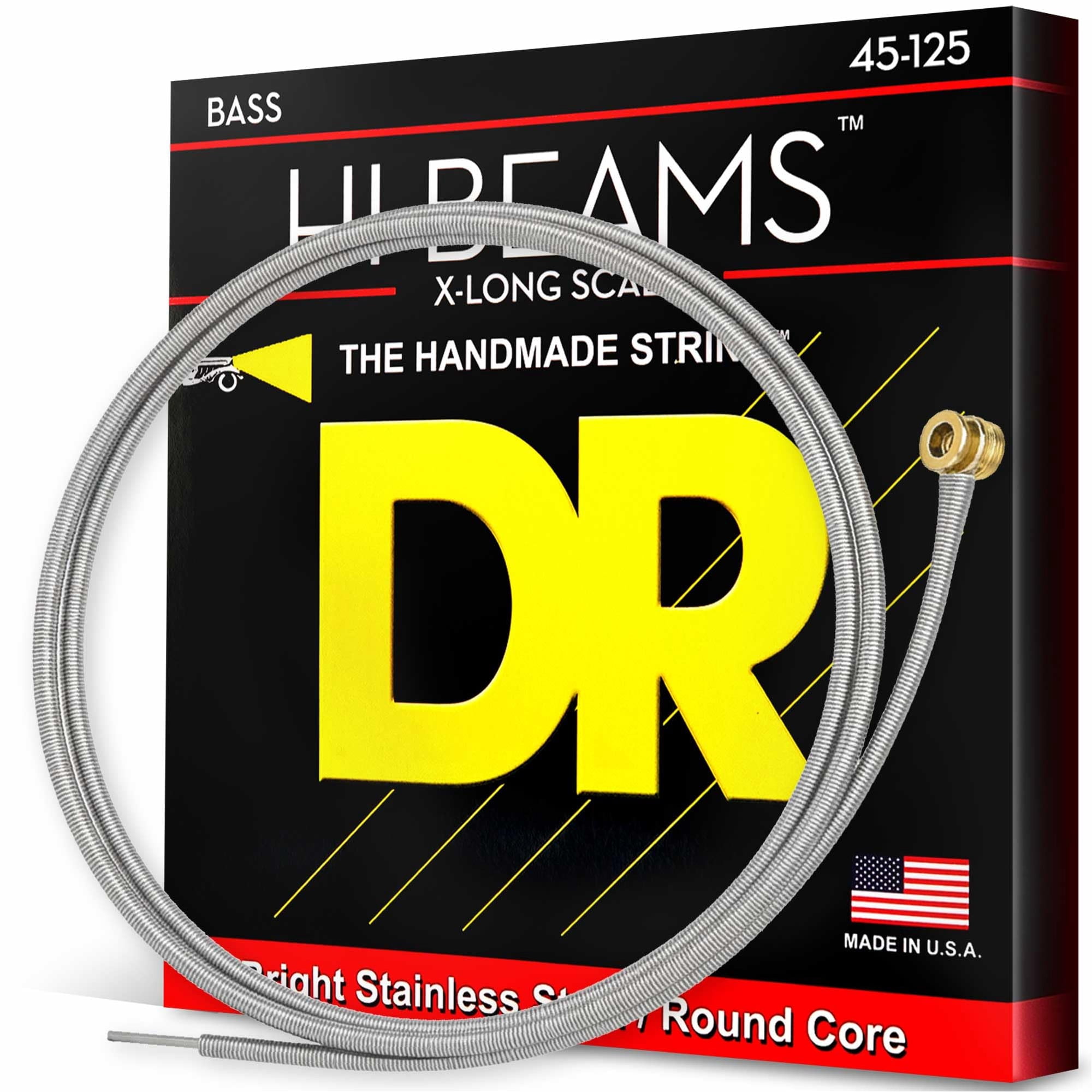Cuerdas Para Bajo Eléctrico Dr Strings Hi-beams De Acero Inoxidable
