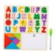 thumbnail image 5 of Juguetes de rompecabezas de madera para niños Juguetes de aprendizaje Juguetes educativos para edades tempranas Rompecabezas de forma de número de , mayúscula Letra mayúscula, 5 of 5