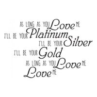 Rienda Libre Graphics - Decomural Justin Bieber As Long As You Love Me Ws-40830