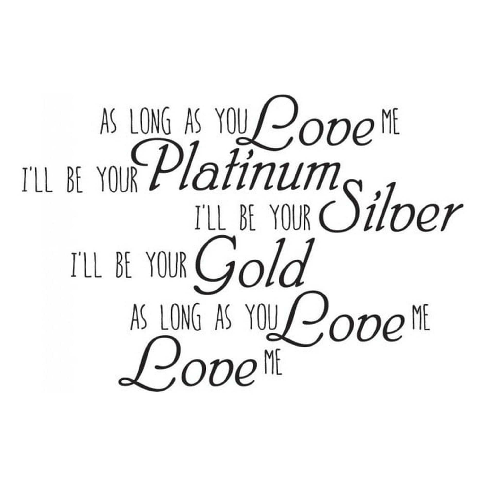 Decomural Justin Bieber As Long As You Love Me WS-40830 Lider