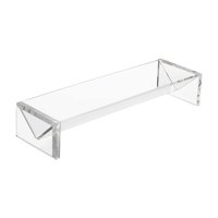 Bothyi - Soporte De Exhibición De Acrílico Transparente Pastelería Soporte De Panadería Para Sándwich Cumpleaños En Forma De V