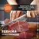 thumbnail image 3 of Cuchillo Santoku 18 Cm Fervora Profesional Acero 3cr13 Japon Gris, 3 of 3