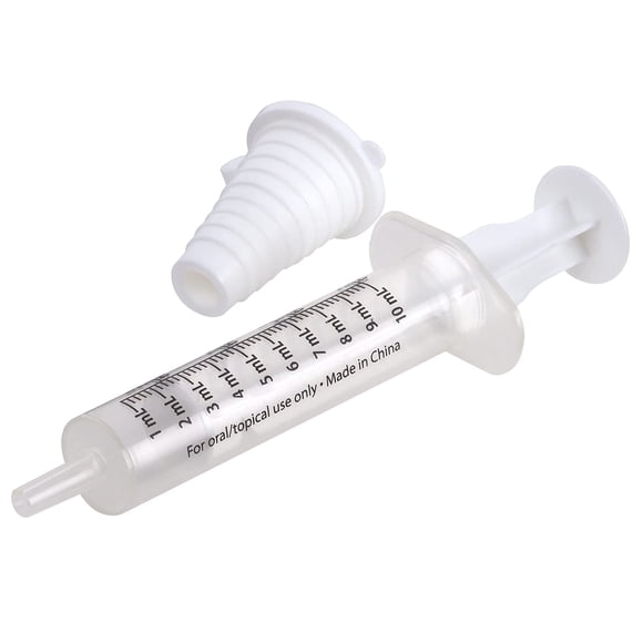 Jeringa oral y dispensador EZY DOSE Kids Baby, 10 ml, 2 cucharaditas, transparente