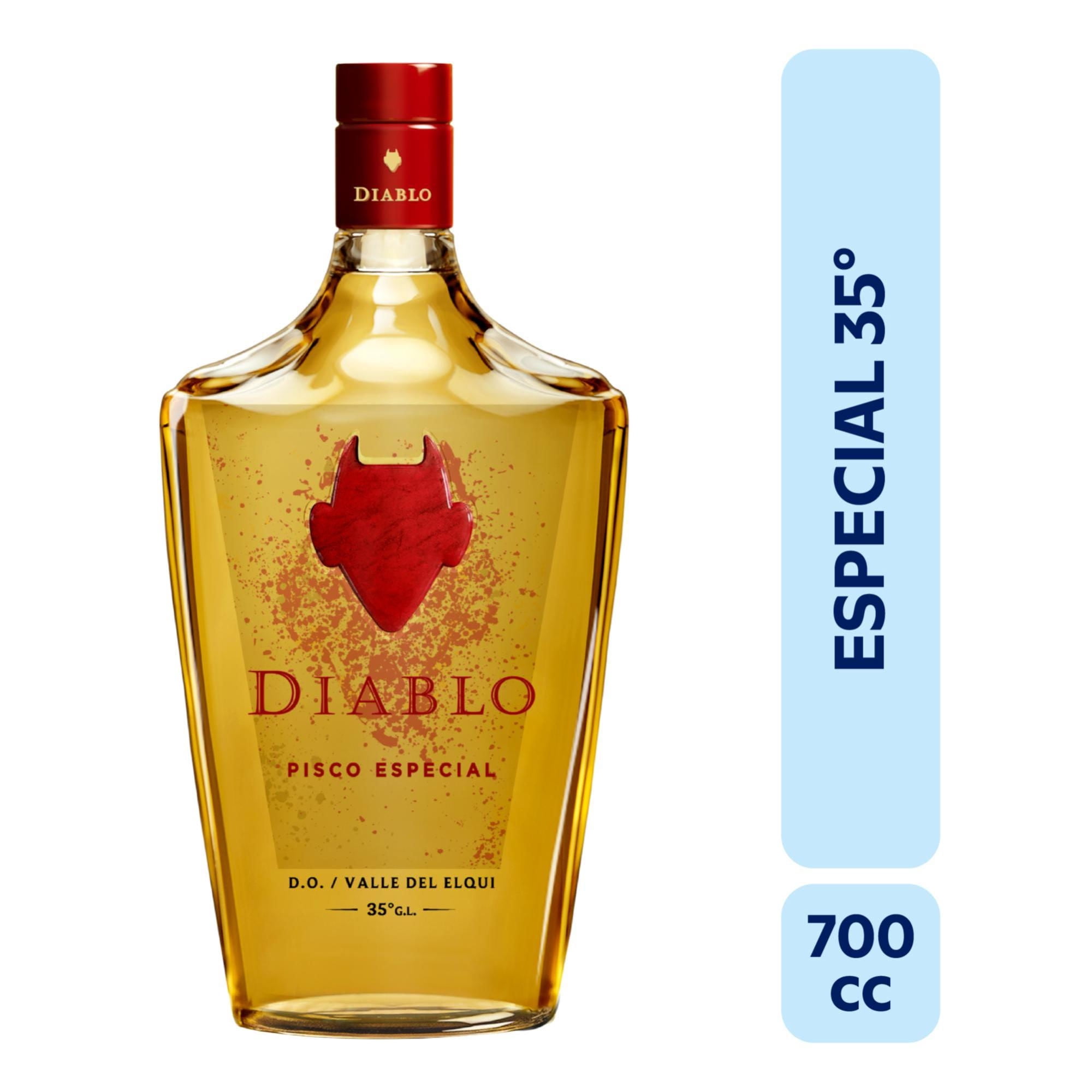 Pisco Especial 35° Botella 700 cc Pisco Diablo