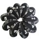 thumbnail image 3 of 10 Unidades/paquete De Fundas De Hierro De Golf De Nailon, Funda Para La Cabeza, Ligera, Suave, Impermeable, 3 of 5