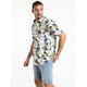 thumbnail image 3 of Guayabera Estampada Blanco blanco 2XL, 3 of 4
