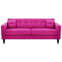 Bodevir - Sofa New Retro 3Cg Felpa 00 Fucsia