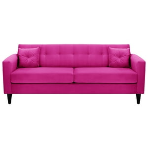 Bodevir - Sofa New Retro 3Cg Felpa 00 Fucsia