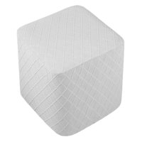 Bothyi - Reposapiés Taburete Cubre Taburete Protector Con Parte Inferior Elástica Para Salón Gris