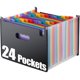 thumbnail image 1 of Carpeta de archivo TriMagic de 24 bolsillos A‑Z expandible, 1 of 5
