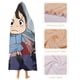 thumbnail image 4 of Ranking de Reyes Manta Capa con Capucha Anti-Bolitas, Manta de Lana Ártica Suave, Manta Portátil de Felpa Ligera y Lujosa, Poncho para Siesta en Casa y Oficina, 100*130cm, 4 of 6