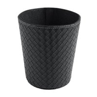 Bothyi - Bote De Basura Para Coche, Multiusos, Portátil, Impermeable, Universal, A Prueba De Fugas, Color Negro