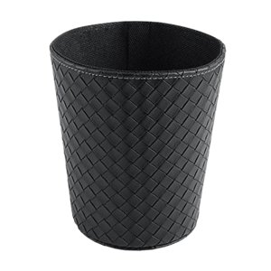 Bothyi - Bote De Basura Para Coche, Multiusos, Portátil, Impermeable, Universal, A Prueba De Fugas, Color Negro