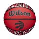 thumbnail image 1 of Baloncesto WILSON, equipo de la NBA, Graffiti, Toronto Raptors, talla 7, 1 of 7