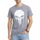 thumbnail image 1 of Remera gráfica Marvel para hombre The Punisher gris jaspeado talla grande, 1 of 7