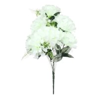 Genérico - Set 3 Ramo Floral Ornamental Artificial Diseño Peonía Jhn