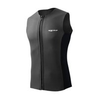 Magideal - Top De Traje De Neopreno, Chaleco Sin Mangas, Chaleco Para Bucear Térmico, Chaleco Para Bucear Con Cremallera, Traje De Baño Para Natación, Deportes A 3Xl
