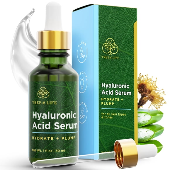 Suero facial Tree of Life 30 ml de ácido hialurónico