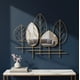 thumbnail image 3 of Fondo De Espejo Decorativo, Diseño Hojas Y Corazón 58cm, 3 of 5