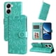 thumbnail image 5 of Funda tipo cartera FOXDOCK para Xiaomi Poco X7 Pro , diseño girasol en relieve, cuero PU, cierre magnético, soporte y tarjetero, 5 of 5