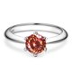 thumbnail image 2 of Moissanite Ring para Mujer 1Uds Color D VVS1 Anillos de Diamante de Plata Esterlina S925 Moissanita Aniversario Promesa Anillos de Boda para Mujer con Certificado, 2 of 9