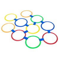 Bothyi - 10 Piezas De Anillos De Rayuela, Anillos Para Saltar Para Patio Trasero, Jardín De Infantes, Niñas Y Niños De 15 Pulgadas