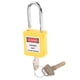 thumbnail image 4 of Seguridad Seguridad Bloqueo Candado con llave diferente amarillo, 4 of 5